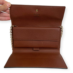 LOUIS VUITTON Monogram International Wallet with Chain Louis Vuitton