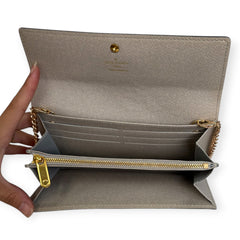 LOUIS VUITTON Limited Edition Monogram Dentelle Sarah Wallet with Chain Louis Vuitton