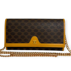 CELINE Macadam Wallet with added Chain Celine