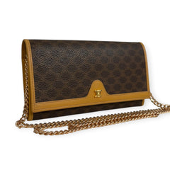 CELINE Macadam Wallet with added Chain Celine