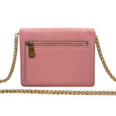 CHANEL Pink Caviar Leather Timeless Compact Wallet Chanel