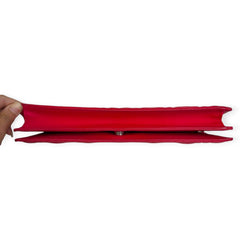 DIOR Pink Leather Cannage Clutch on Chain Dior