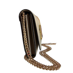 LOUIS VUITTON Taupe Epi Leather Twist Wallet Louis Vuitton