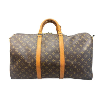 LOUIS VUITTON Monogram Bandouliere Keepall 50 Louis Vuitton