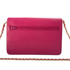 CHANEL Magenta Caviar Timeless Clutch Chanel