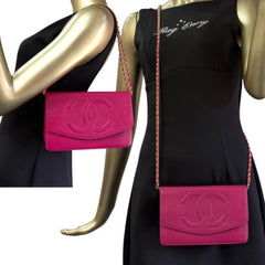 CHANEL Magenta Caviar Timeless Clutch Chanel