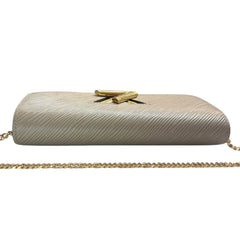 LOUIS VUITTON Taupe Epi Leather Twist Wallet Louis Vuitton