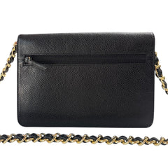 CHANEL Black Caviar Timeless Clutch Chanel
