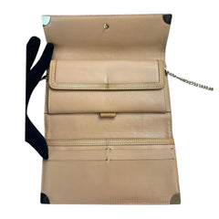 LOUIS VUITTON White Multicolor Monogram International Wallet with Chain Louis Vuitton