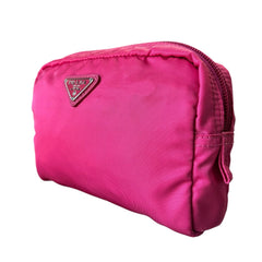 PRADA Pink Tessuto Nylon Pouch Prada
