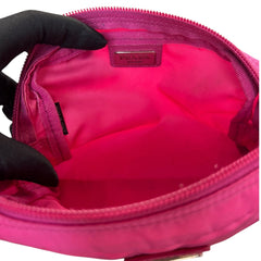 PRADA Pink Tessuto Nylon Pouch Prada