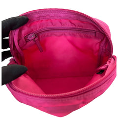 PRADA Pink Tessuto Nylon Pouch Prada