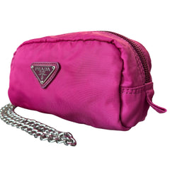 PRADA Purple Tessuto Nylon Pouch Prada