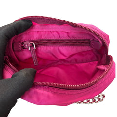 PRADA Purple Tessuto Nylon Pouch Prada