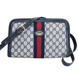 GUCCI Sherry Navy Crossbody Bag Gucci