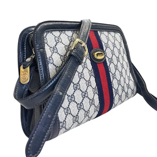 GUCCI Sherry Navy Crossbody Bag Gucci