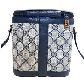 GUCCI Sherry Navy Crossbody Bucket Bag Gucci