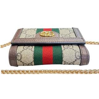 GUCCI Ophidia Compact Wallet with Adjustable Chain Gucci