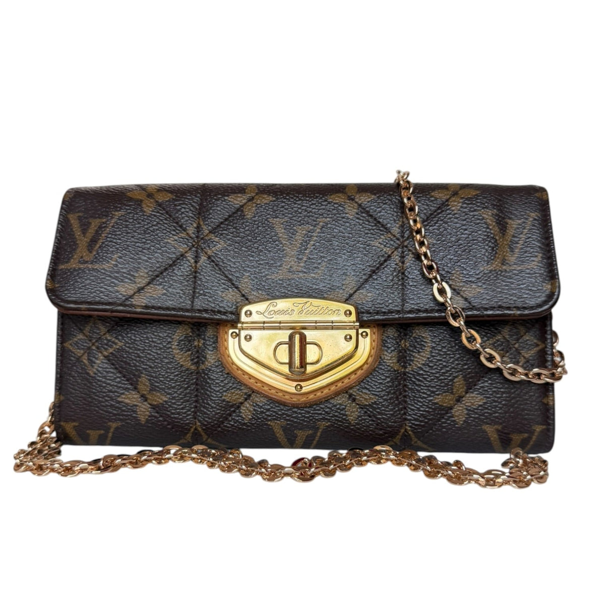 LOUIS VUITTON Etoile Monogram Sarah Wallet with added Chain Louis Vuitton