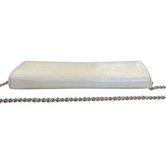 LOUIS VUITTON Ivory Epi Leather Sarah Wallet with Chain Louis Vuitton