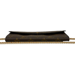 LOUIS VUITTON Monogram Sarah Wallet with Chain Louis Vuitton