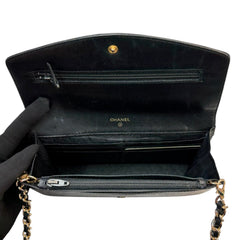 CHANEL Black Caviar Timeless Clutch Chanel
