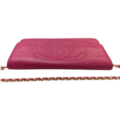 CHANEL Magenta Caviar Timeless Clutch Chanel