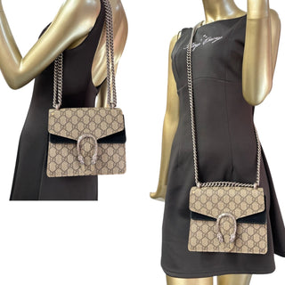 GUCCI GG Supreme Coated Canvas Dionysus Chain Bag Gucci