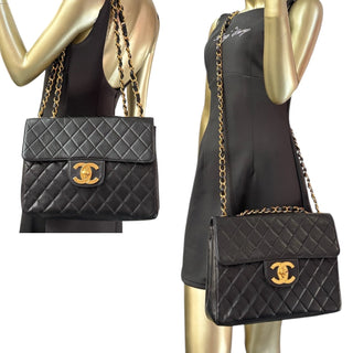 CHANEL Lambskin Jumbo Classic Single Flap Bag Chanel
