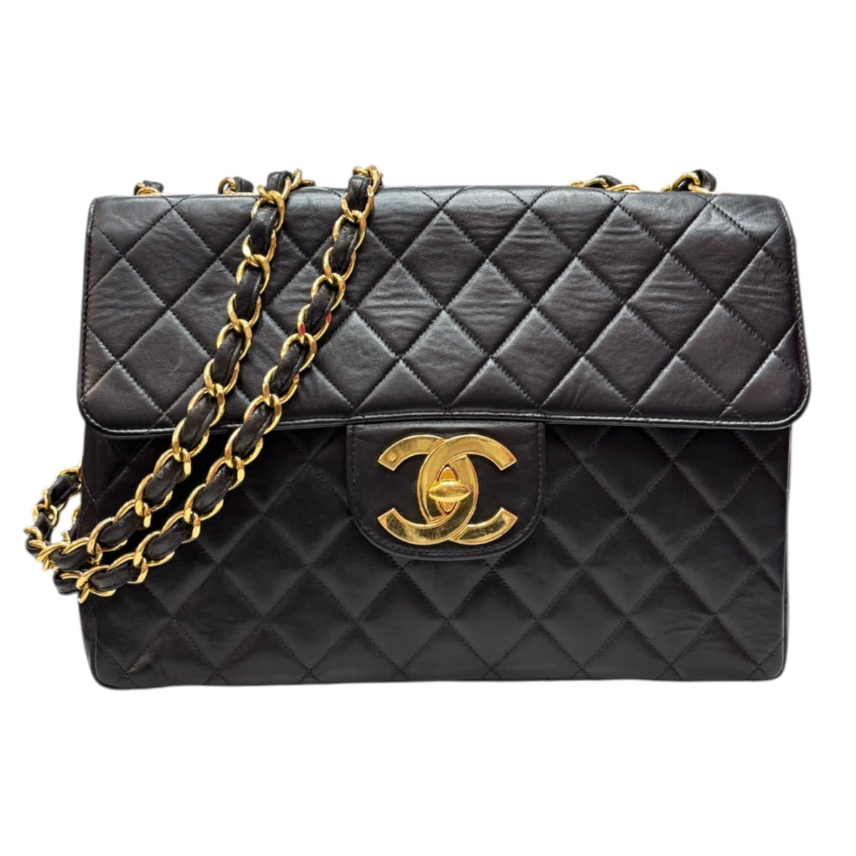 CHANEL Lambskin Jumbo Classic Single Flap Bag Chanel