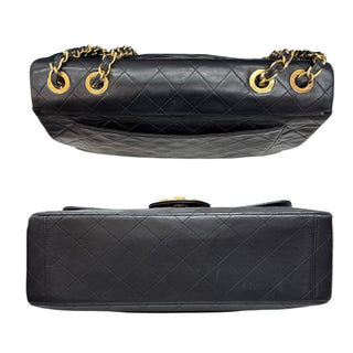 CHANEL Lambskin Maxi Jumbo 34 Classic Single Flap Bag Chanel