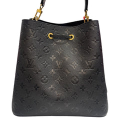 LOUIS VUITTON Black Empreinte Leather Noe MM Bag Louis Vuitton
