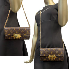 LOUIS VUITTON Etoile Monogram Sarah Wallet with added Chain Louis Vuitton