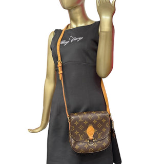 LOUIS VUITTON Monogram Saint Cloud PM Crossbody Bag Louis Vuitton
