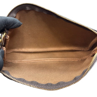 LOUIS VUITTON Monogram Coated Canvas Pochette Accessoires Louis Vuitton