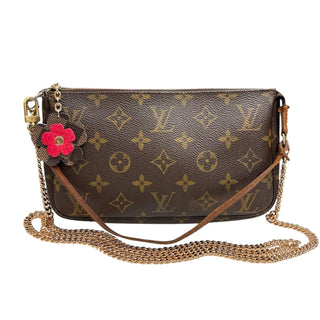 LOUIS VUITTON Monogram Coated Canvas Pochette Accessoires Louis Vuitton