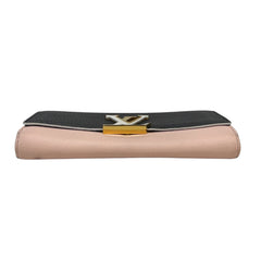 LOUIS VUITTON Tri Colored Taurillon Capucines Leather Wallet with Chain Louis Vuitton