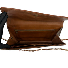LOUIS VUITTON Monogram Dame GM with Leather Chain Louis Vuitton