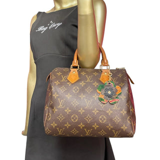LOUIS VUITTON Monogram Coated Canvas Speedy 25 Louis Vuitton