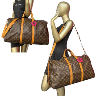 LOUIS VUITTON Monogram Bandouliere Keepall 50 Louis Vuitton