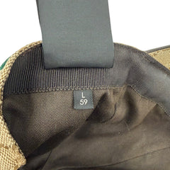 GUCCI GG Canvas with Color Web Baseball Cap Size Large 59 Gucci