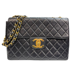 CHANEL Lambskin Jumbo 30 Classic Single Flap Bag Chanel