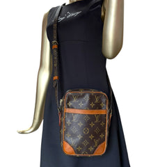LOUIS VUITTON Monogram Danube 21 Crossbody Bag Louis Vuitton