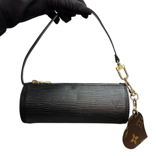 LOUIS VUITTON Black Epi Mini Papillon Louis Vuitton
