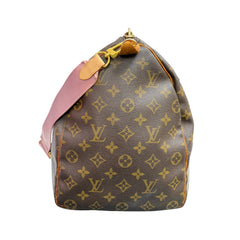 LOUIS VUITTON Monogram Keepall 45 with Strap Louis Vuitton