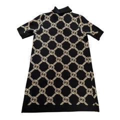 GUCCI Reversible Jacquard Knit Wool Blend Dress - Medium Gucci