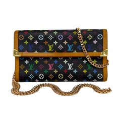 LOUIS VUITTON Multicolor International Wallet with Chain Louis Vuitton