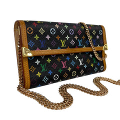 LOUIS VUITTON Multicolor International Wallet with Chain Louis Vuitton
