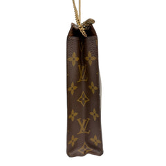 LOUIS VUITTON Monogram Poche 26 with Insert and Chain Louis Vuitton