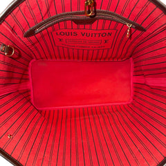 LOUIS VUITTON Damier Ebene Neverfull MM Tote Bag Louis Vuitton